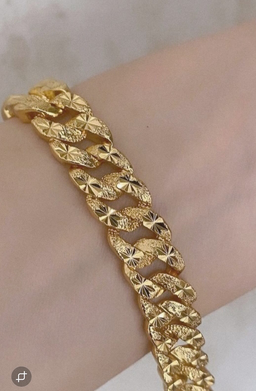 XUPING Bileklik - Kalın Baklava Desenli